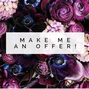 💜Offers always welcomed💜